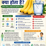 केला खाने के बाद पानी पीने से क्या होता है जानिए सच, मिथक और स्वास्थ्य पर प्रभाव