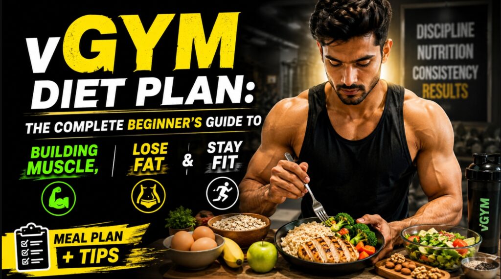 Gym Diet Plan: The Complete Beginner's Guide to Building Muscle, Lose Fat & Stay Fit