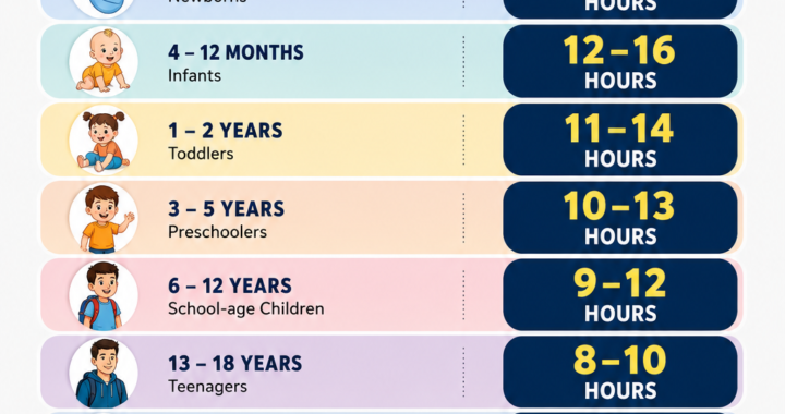 How Many Hours of Sleep Do You Need Based on Your Age